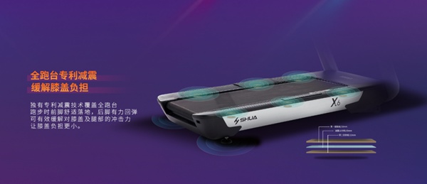 室内健身器材-333X6心率版跑步机