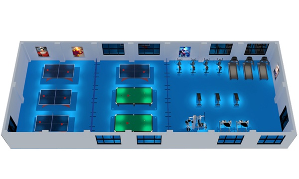 200平方健身房配置方案-广西333体育健身器材有限公司 200平方健身房配置方案-广西333体育健身器材有限公司