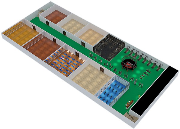 1800平方健身房配置方案-广西333体育健身器材有限公司 1800平方健身房配置方案-广西333体育健身器材有限公司