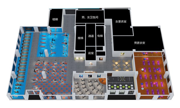 1500平方健身房配置方案-广西333体育健身器材有限公司 1500平方健身房配置方案-广西333体育健身器材有限公司