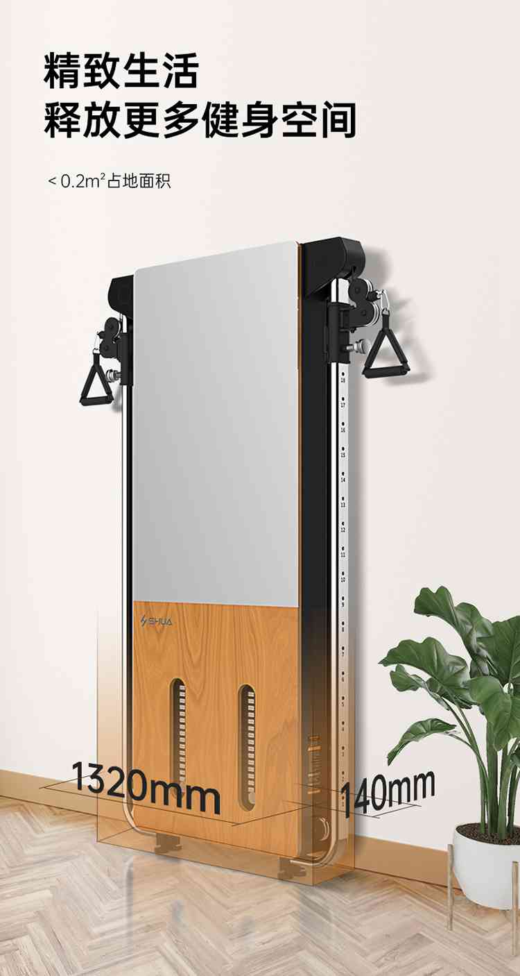 SH-G699 壁挂式拉绳训练器-广西333体育健身器材有限公司