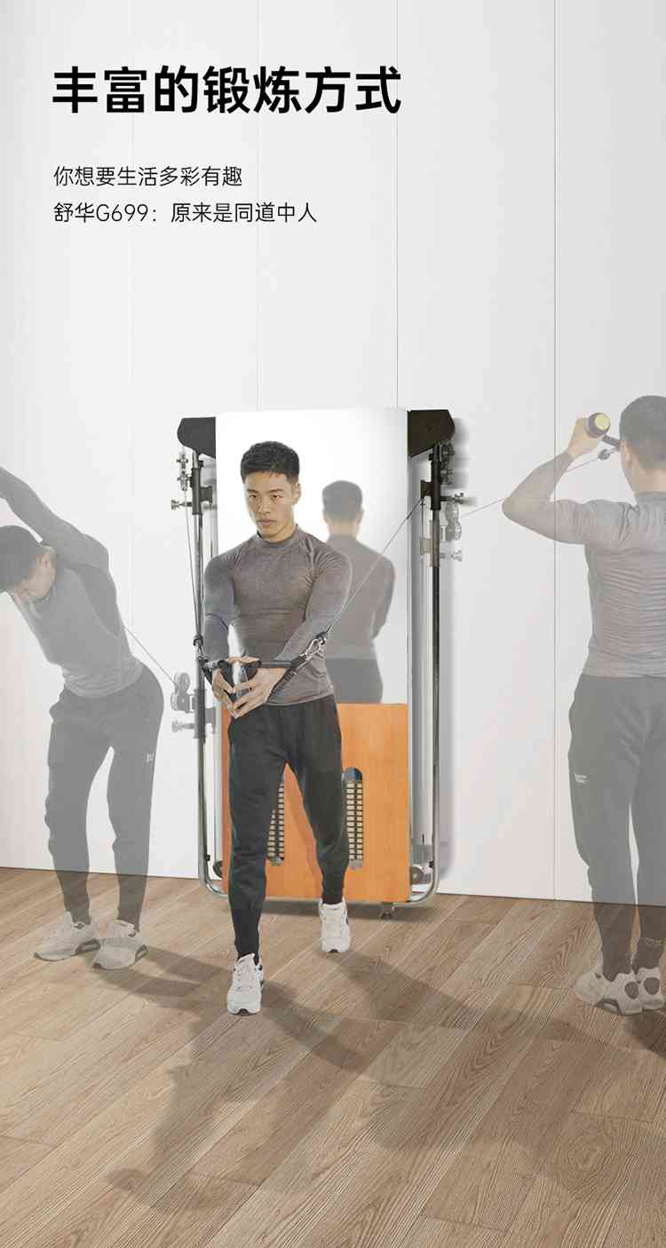 SH-G699 壁挂式拉绳训练器-广西333体育健身器材有限公司