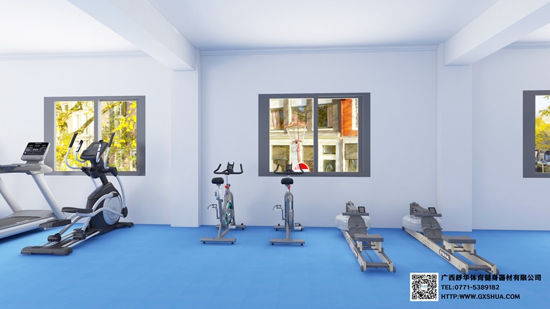 企事业单位健身房-有氧器材区 企事业单位健身房-有氧器材区